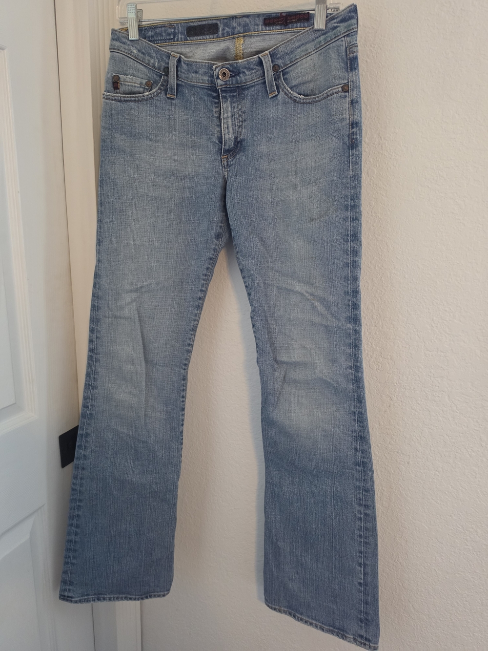 Ag Adriano Goldschmied Light Blue Bootcut Jeans